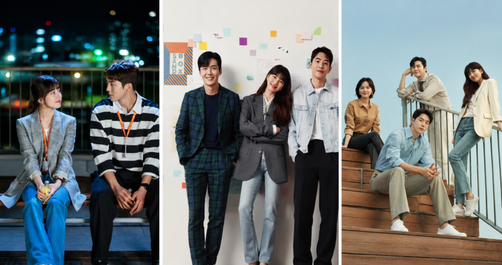 Elenco do dorama Start-Up Apostando Alto — série coreana de empreendedorismo