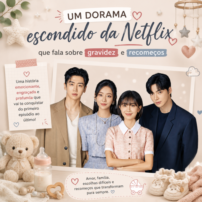 Capa do artigo sobre o dorama Chegou a Hora da Verdade da Netflix — um dorama coreano sobre gravidez, maternidade e recomeços