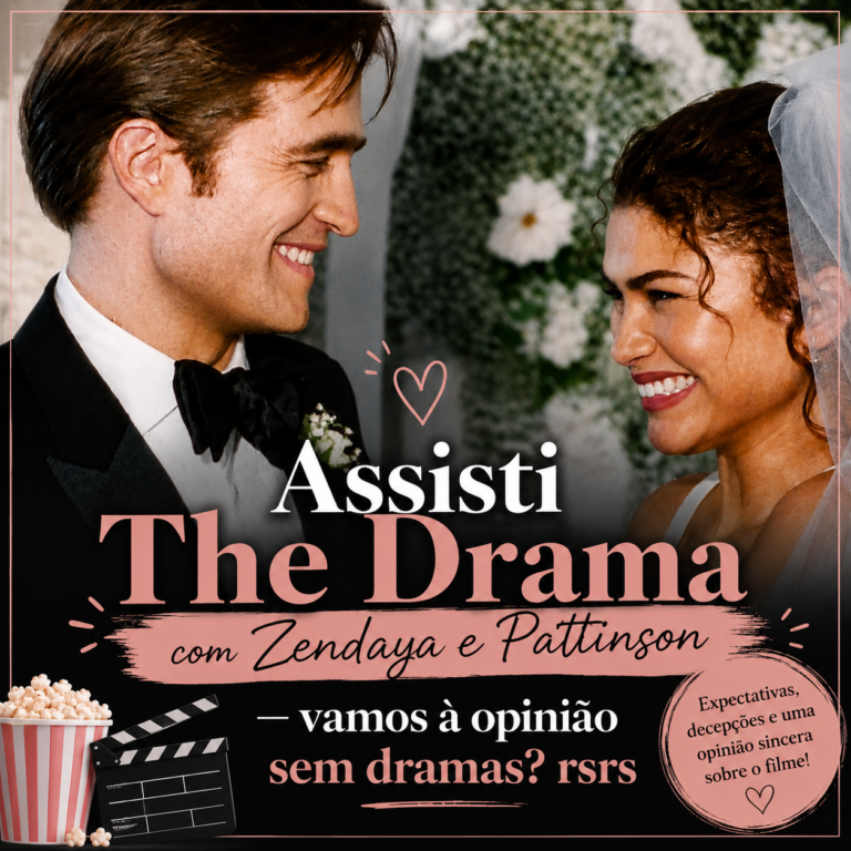 Capa do artigo sobre o filme The Drama com Zendaya e Pattinson - opinião sincera Cantinho de Acolher