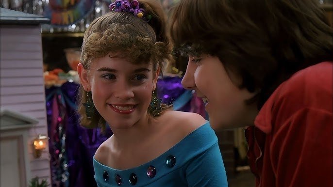 Jenna criança e Matt no filme De Repente 30