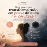 Mulher dividida entre luz e sombra representando o contraste entre pessoas que trazem leveza e pessoas que trazem peso ao convívio