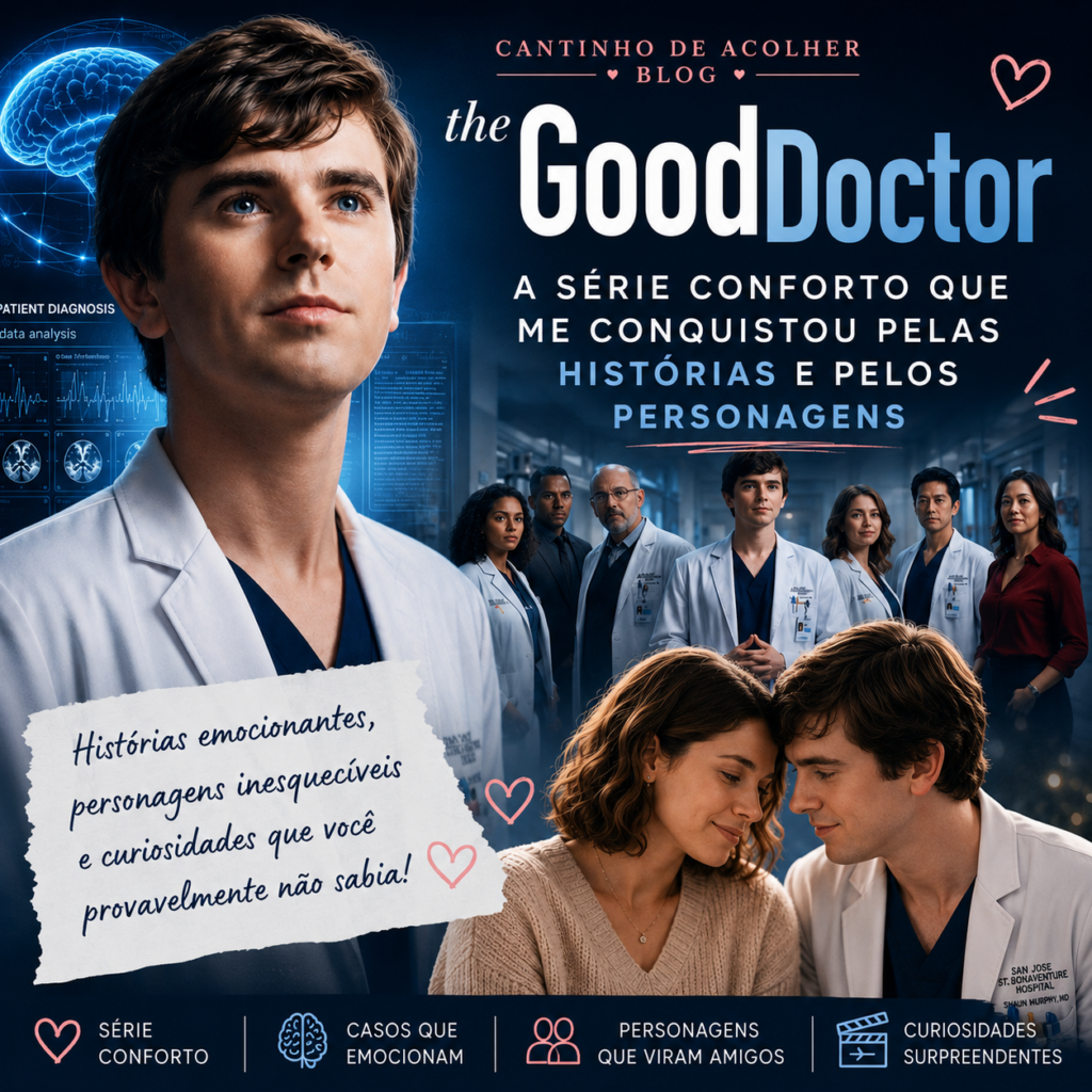 Capa do artigo sobre The Good Doctor no blog Cantinho de Acolher