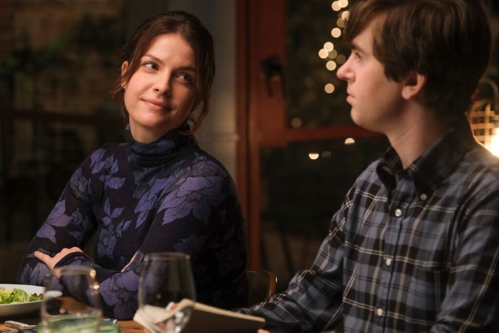 Shaun Murphy e Lea Dilallo em um momento especial em The Good Doctor