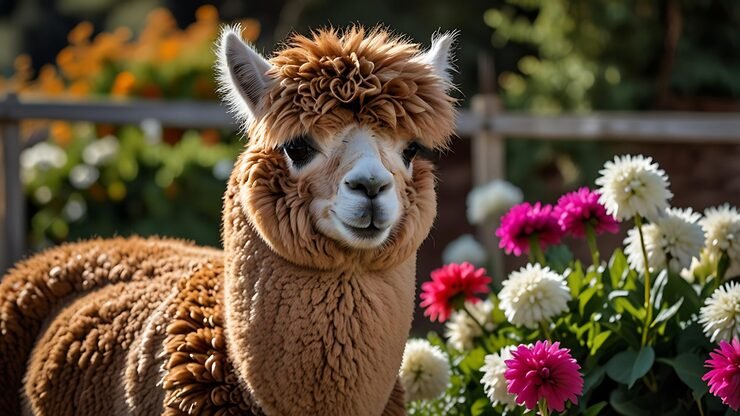 Alpaca de estimação em foto de capa do blog Cantinho de Acolher sobre o animal que virou tendência na internet