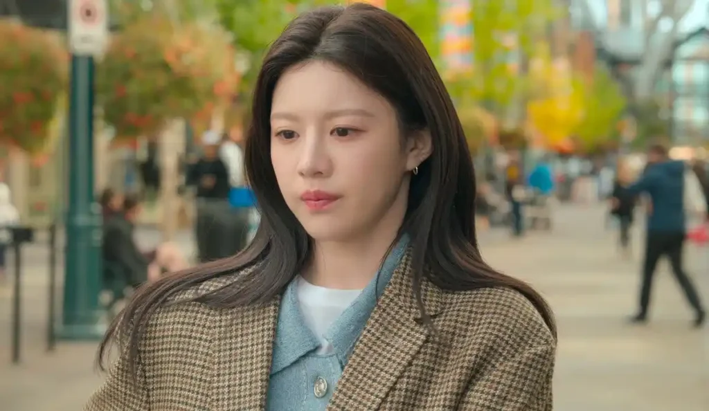 Cha Mu-hee em cena de O Amor Pode Ser Traduzido?, dorama da Netflix.