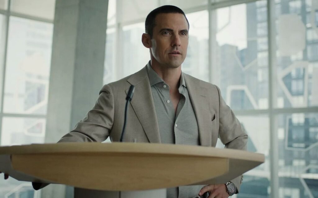 Milo Ventimiglia como Hayden Payne em Eu Vou Te Encontrar, série de suspense da Netflix.