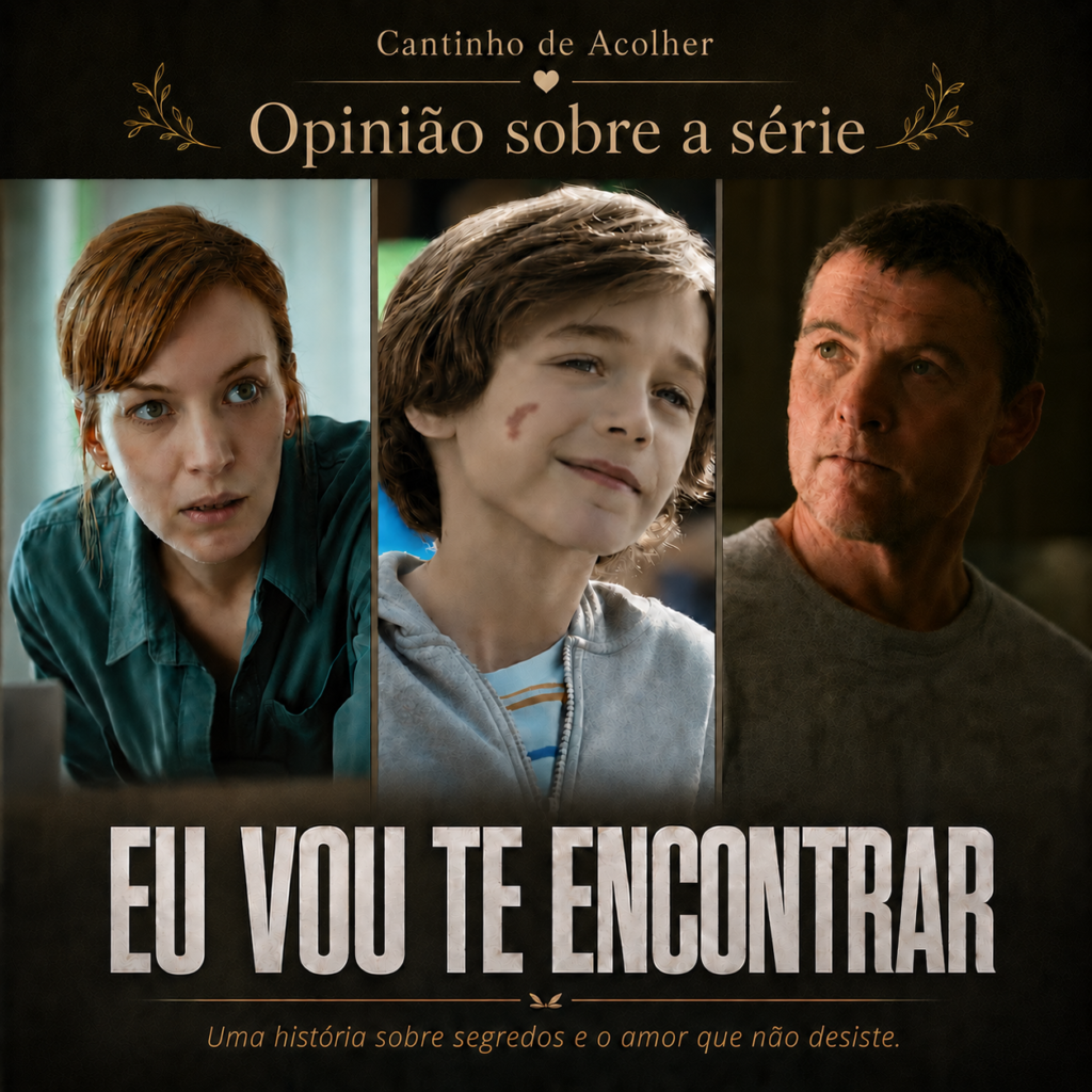 Opinião Série Eu Vou Te Encontrar, da Netflix, série de suspense baseada em Harlan Coben, com destaque para mistério, reviravoltas e relações familiares.