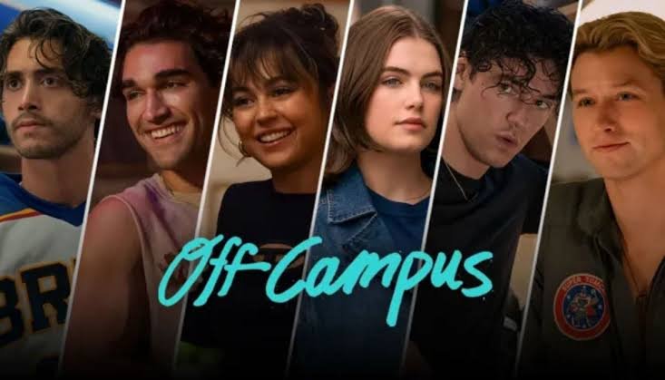 Elenco principal de Off Campus: Amores Improváveis, série do Prime Video baseada nos livros de Elle Kennedy.
