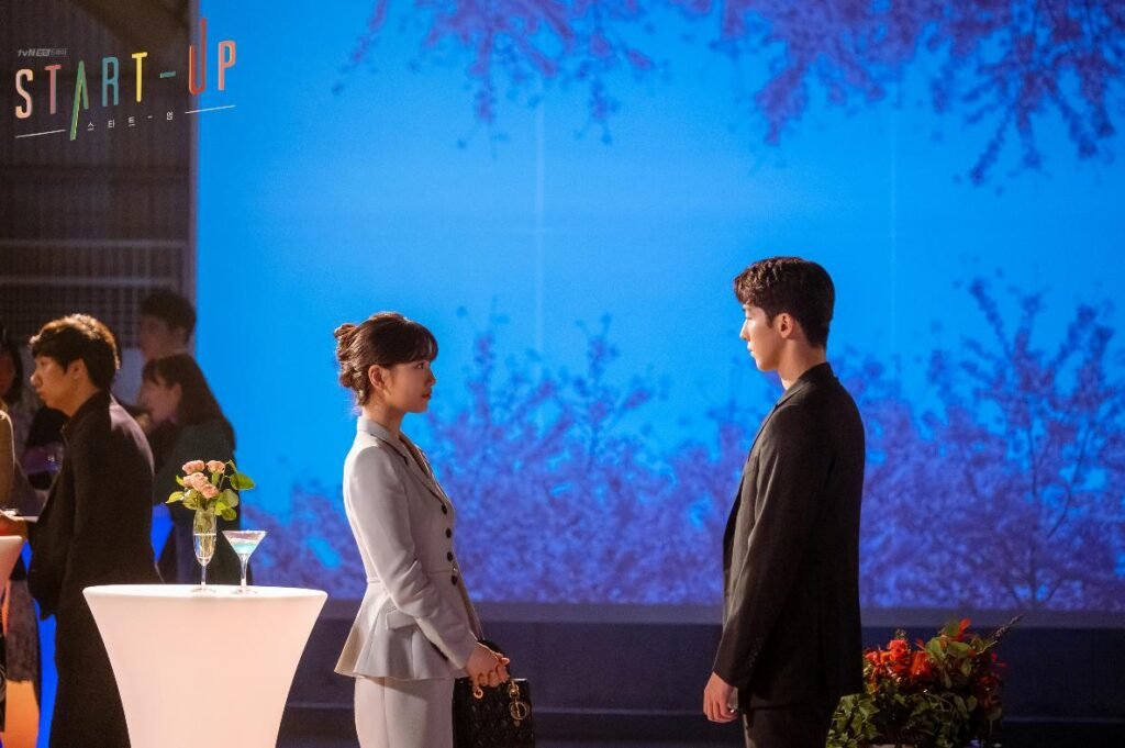 Primeiro encontro de Seo Dal-mi e Nam Do-san no dorama Apostando Alto.