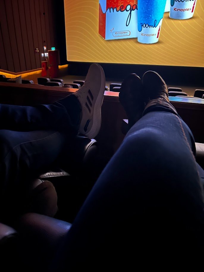 Poltronas reclináveis da sala Platinum do Kinoplex Parque da Cidade em São Paulo