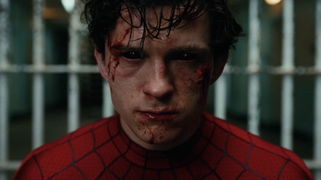 Peter Parker em um momento de transformação e tensão em Homem-Aranha: Um Novo Dia